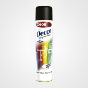 Tinta Spray Preto Fosco